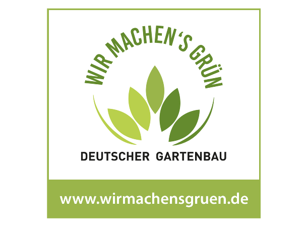 Wir machen's grün. Der Gartenbau.